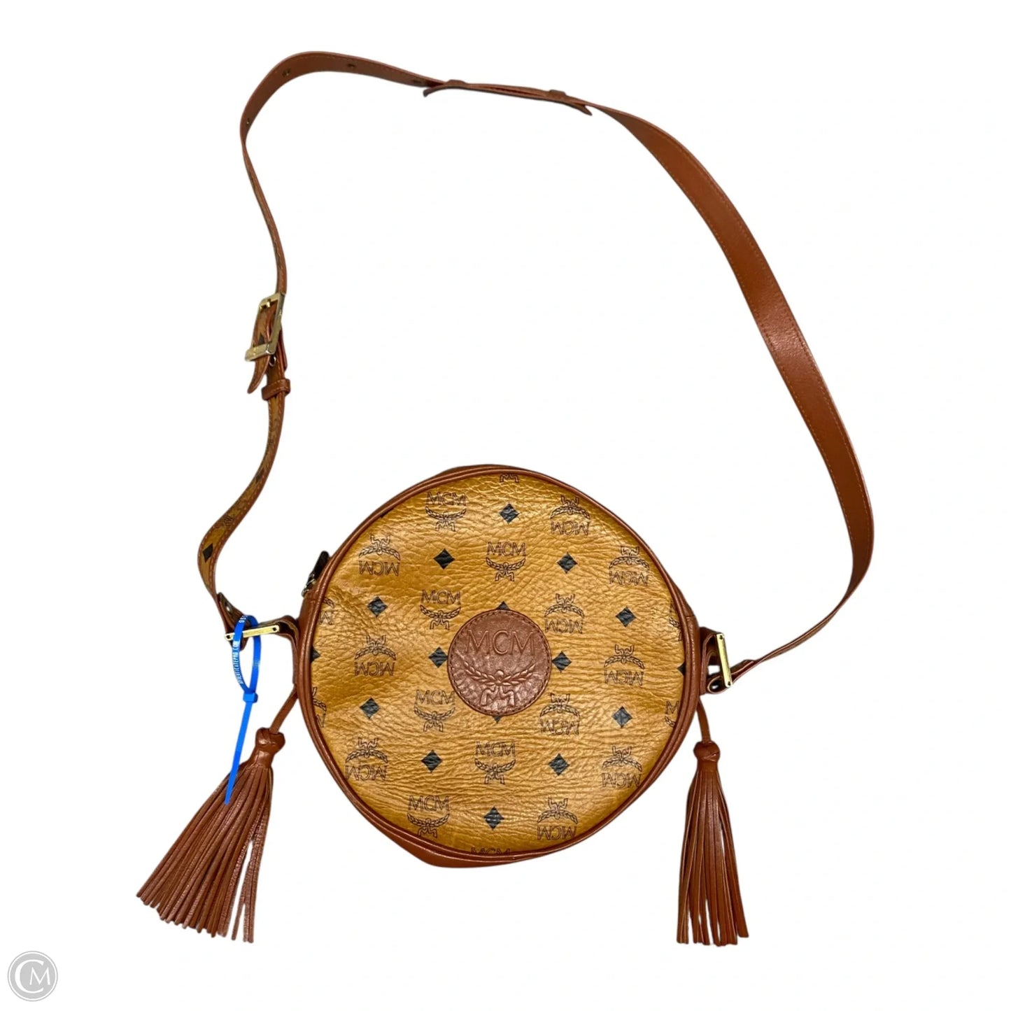 Crossbody Luxury Designer By Mcm, Size: Medium