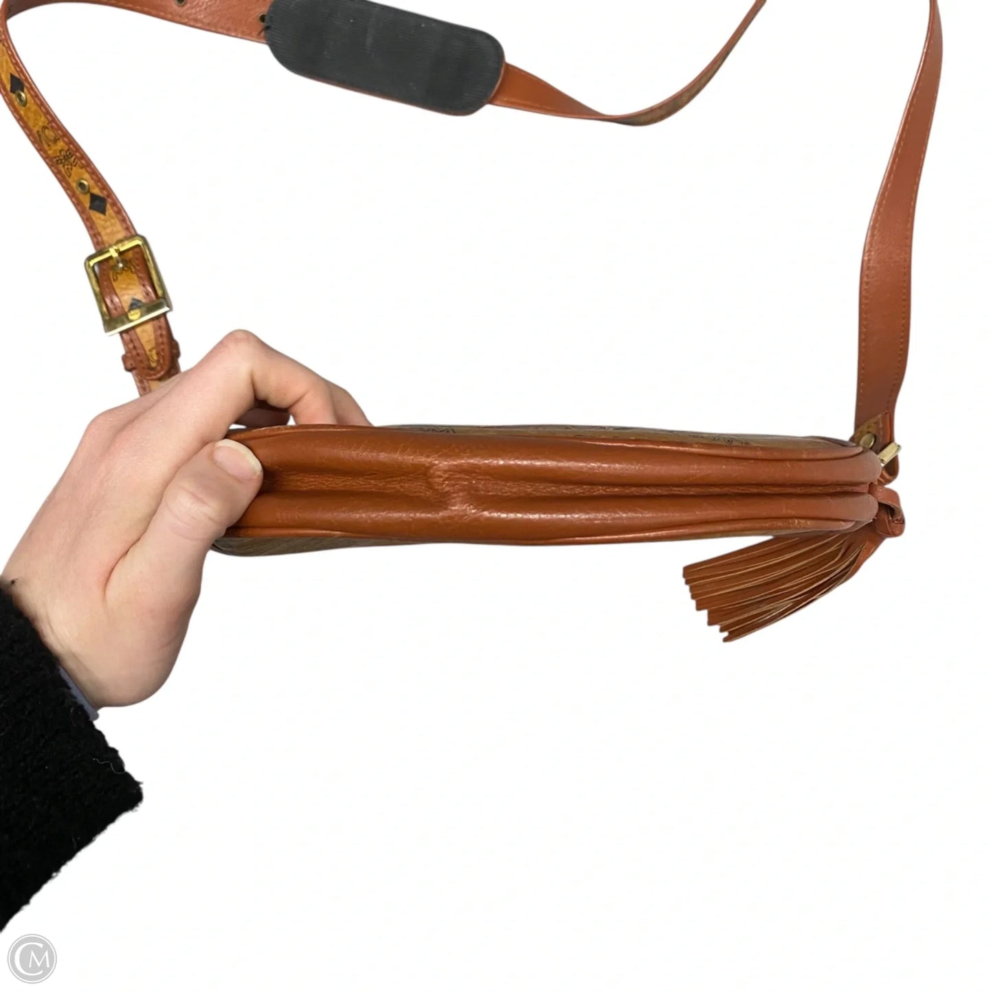 Crossbody Luxury Designer By Mcm, Size: Medium