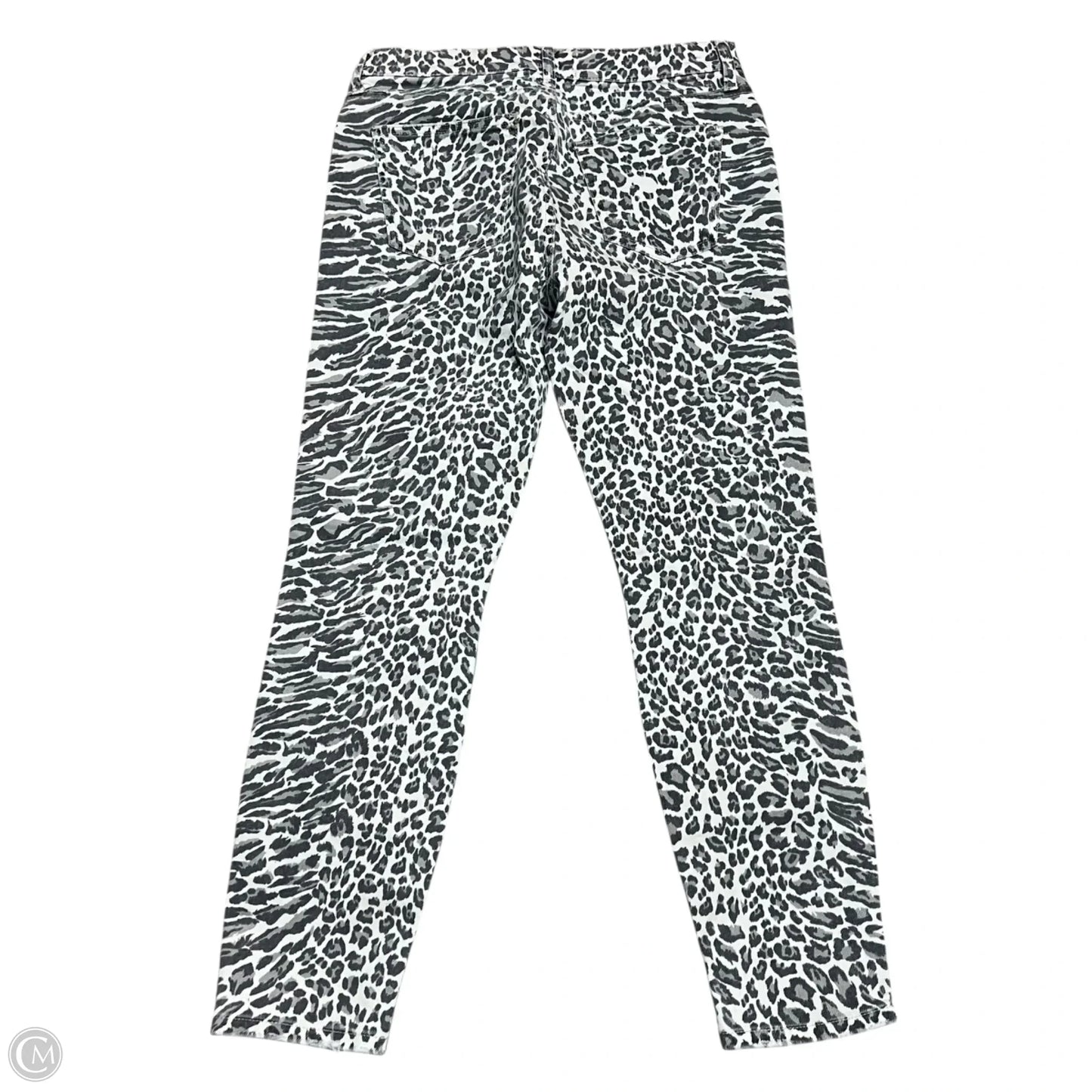 Jeans Skinny By Current Elliott In Animal Print, Size: 4