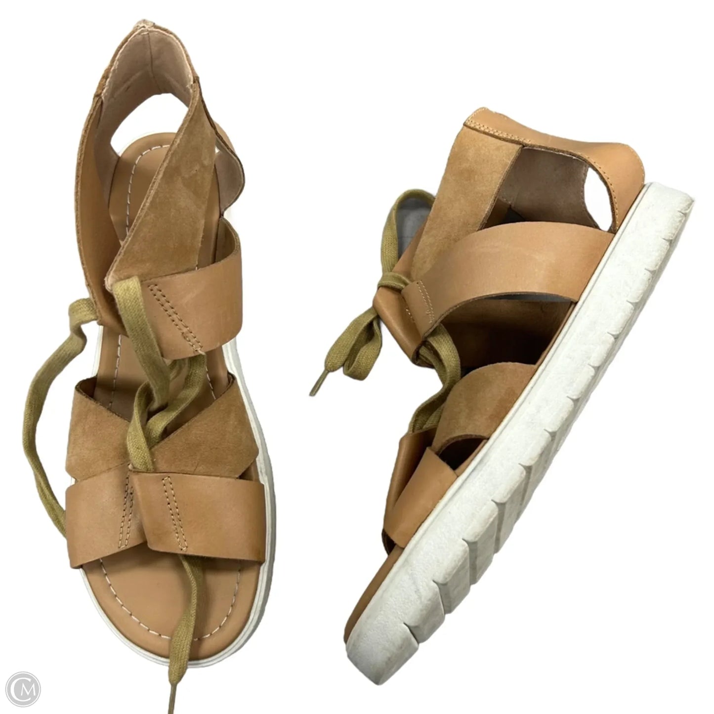 Sandals Flats By Kelsi Dagger In Tan, Size: 9