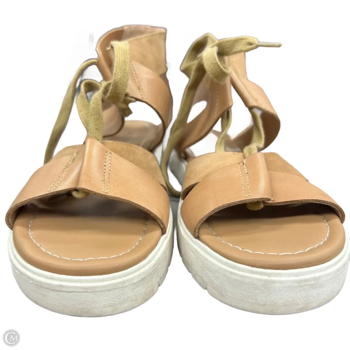 Sandals Flats By Kelsi Dagger In Tan, Size: 9