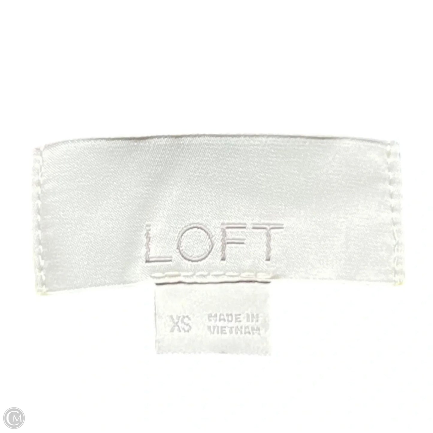 Jacket Other By Loft In Green & Red, Size: Xs