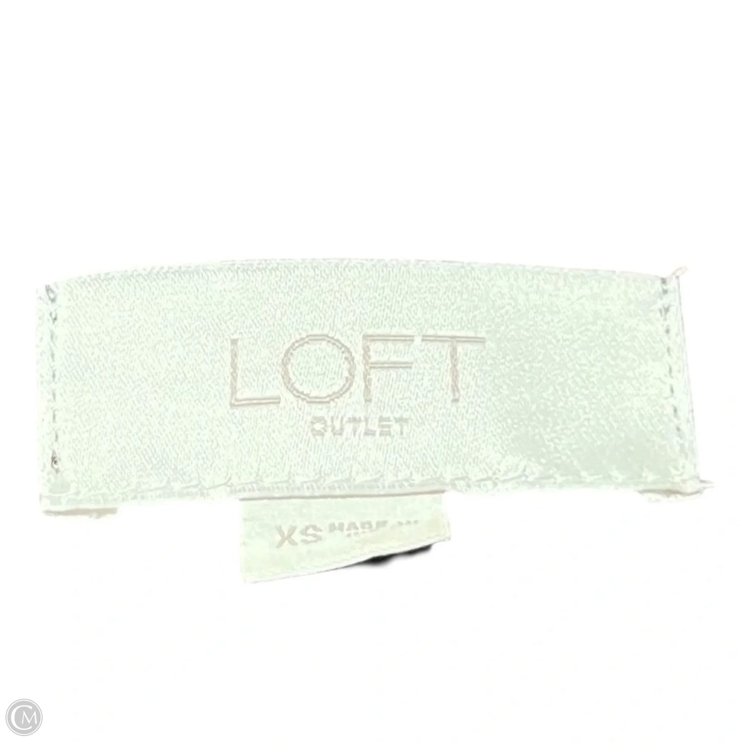 Jacket Denim By Loft In Brown, Size: Xs
