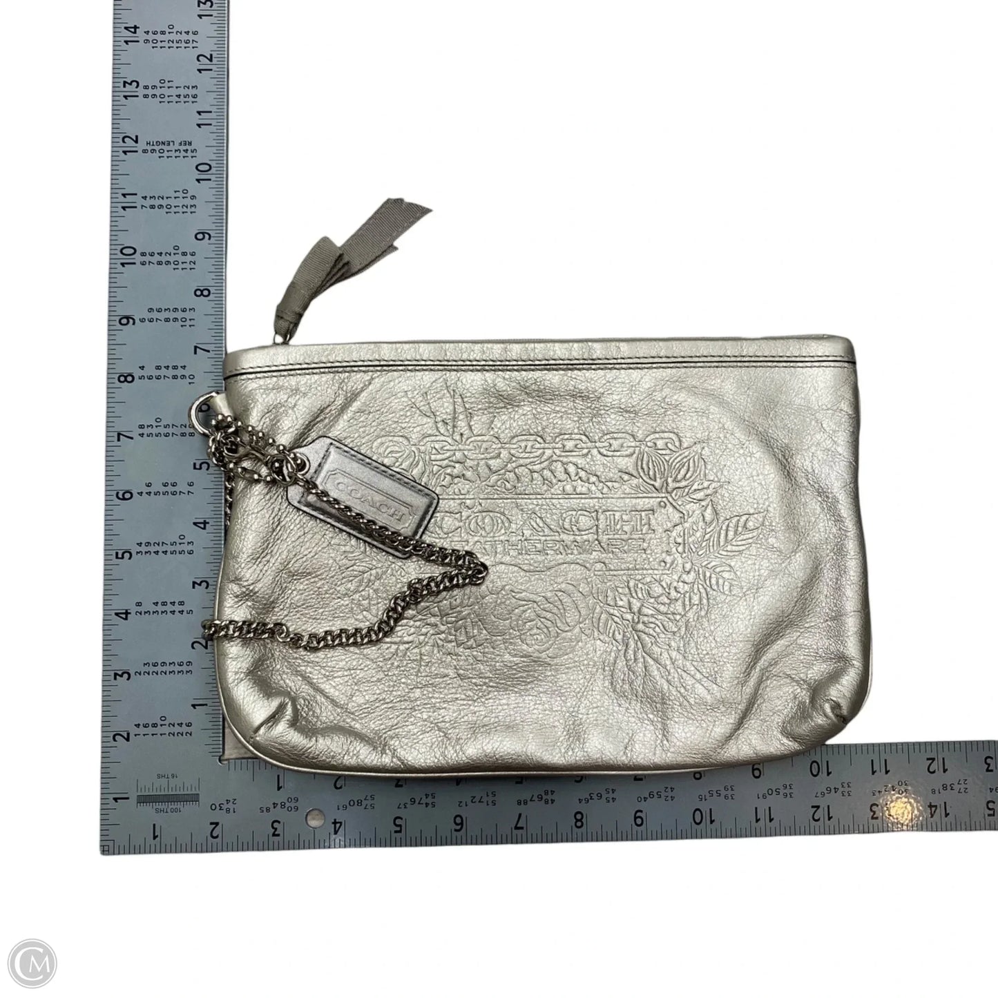 Wristlet Designer By Coach, Size: Large