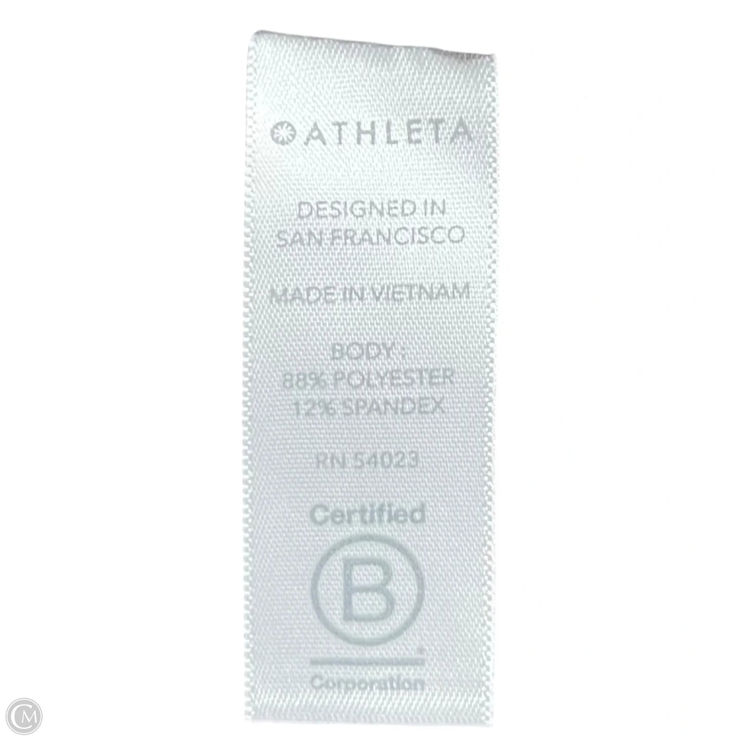 Athletic Top Long Sleeve Hoodie By Athleta In Red, Size: S