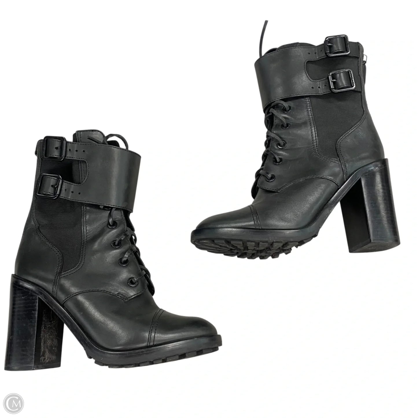 Boots Designer By Tory Burch In Black, Size: 7