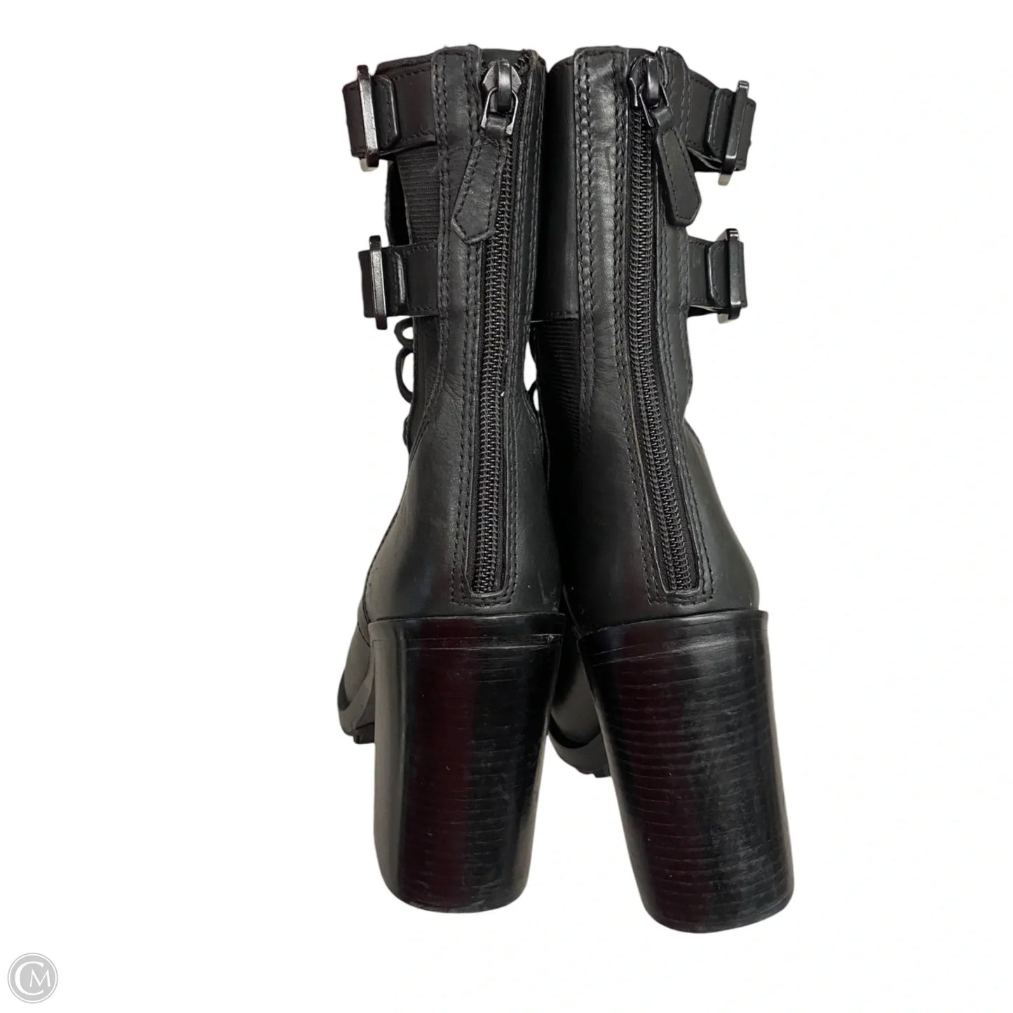 Boots Designer By Tory Burch In Black, Size: 7