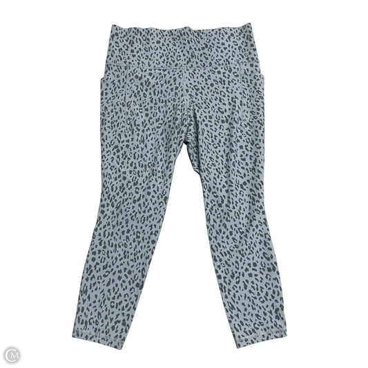 Athletic Leggings Capris By Athleta In Blue, Size: L