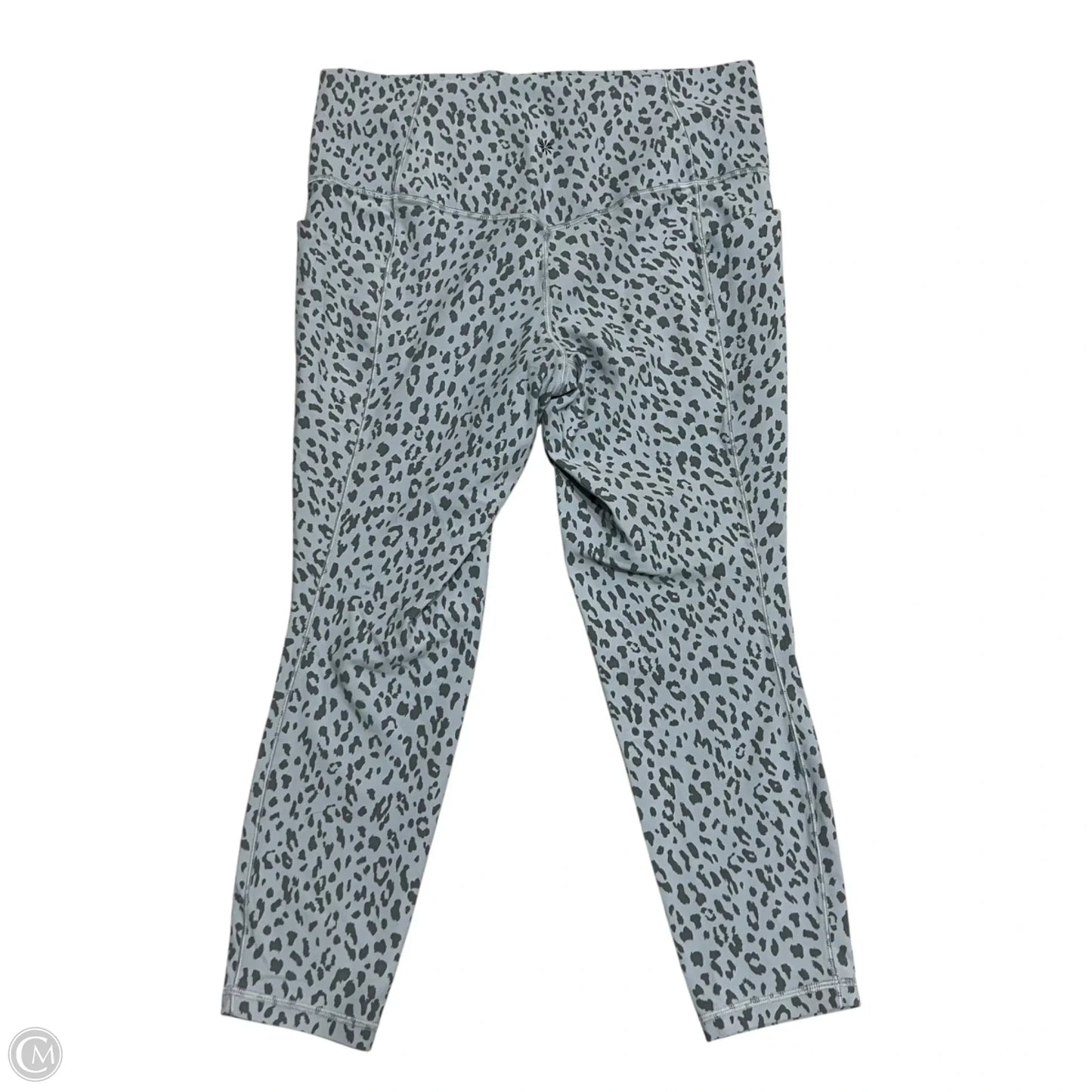 Athletic Leggings Capris By Athleta In Blue, Size: L