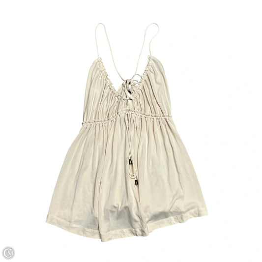 Top Sleeveless By Free People In Cream, Size: S