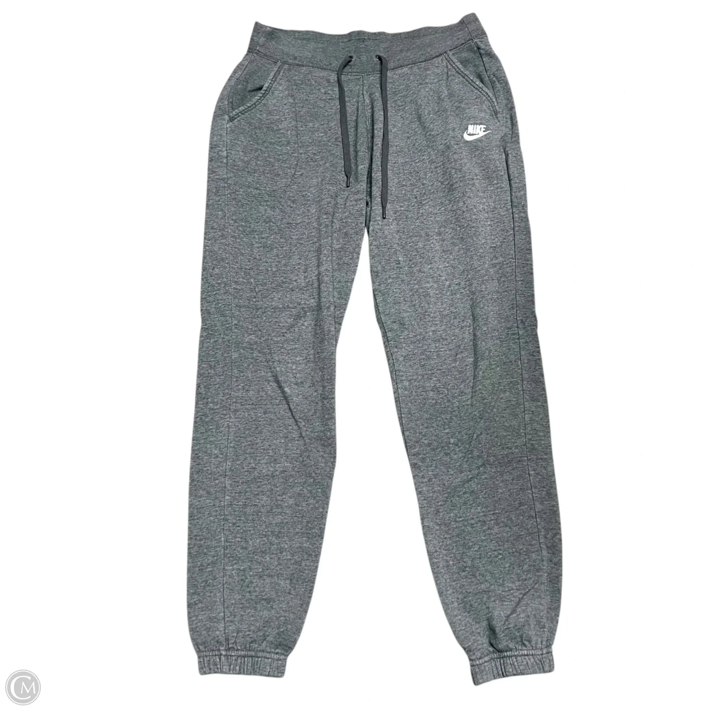 Athletic Pants By Nike In Grey, Size: 8
