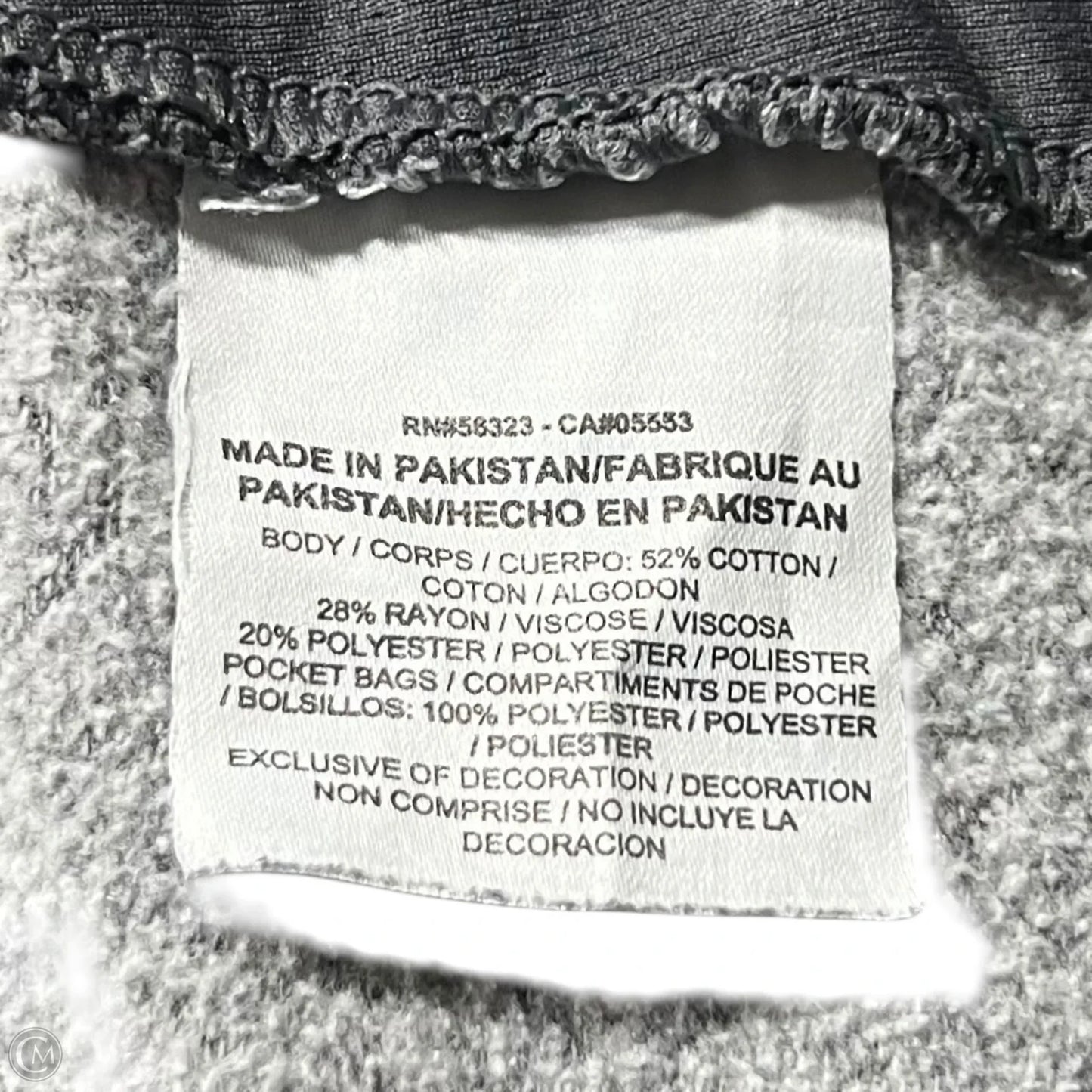 Athletic Pants By Nike In Grey, Size: 8