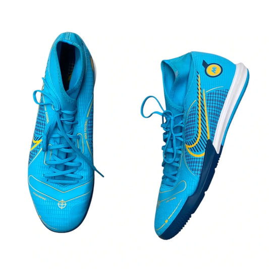 Shoes Athletic By Nike In Blue & Yellow, Size: 9.5
