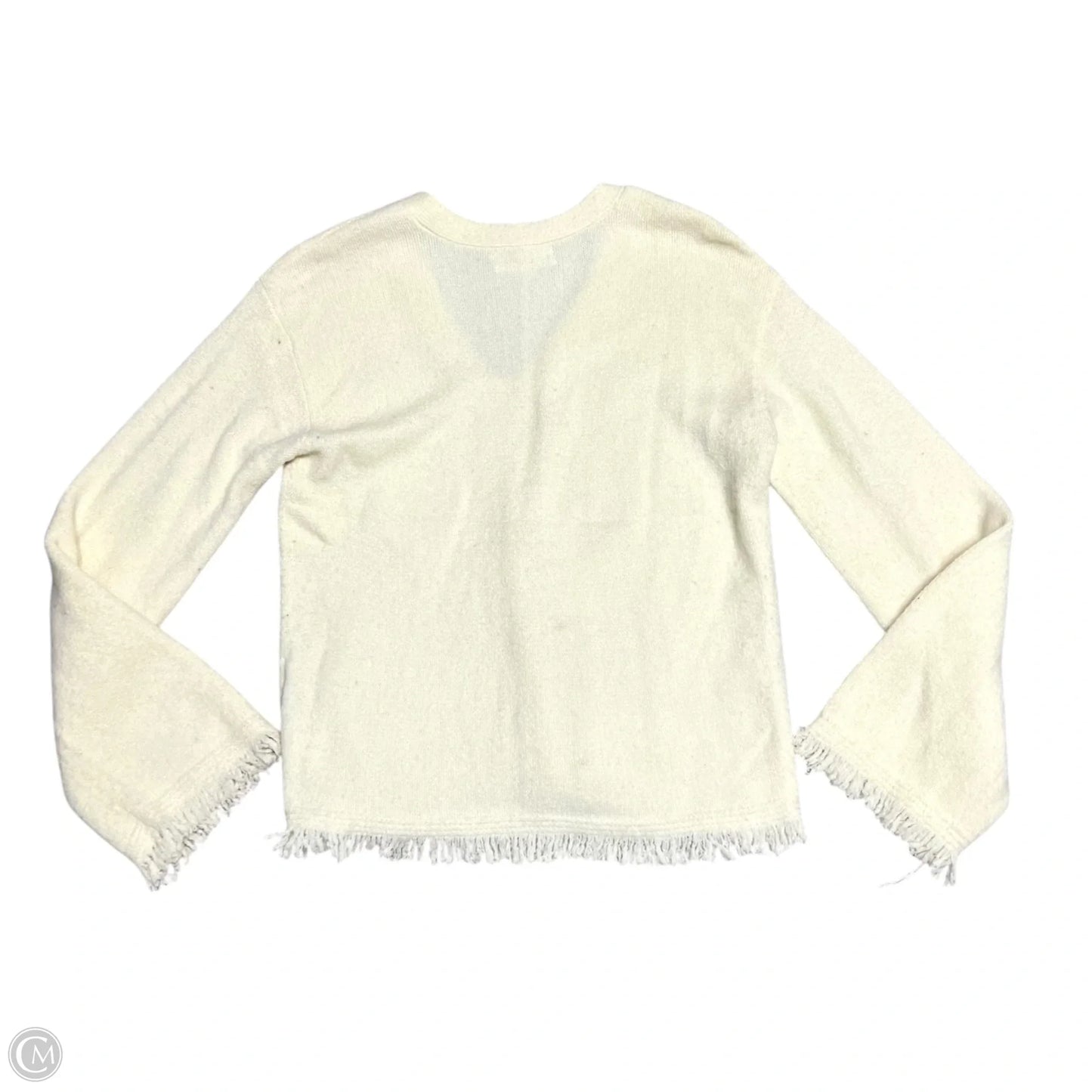 Sweater By Anthropologie In Cream, Size: Xs