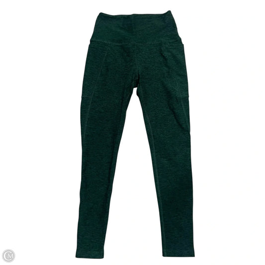 Athletic Leggings By Beyond Yoga In Green, Size: 4