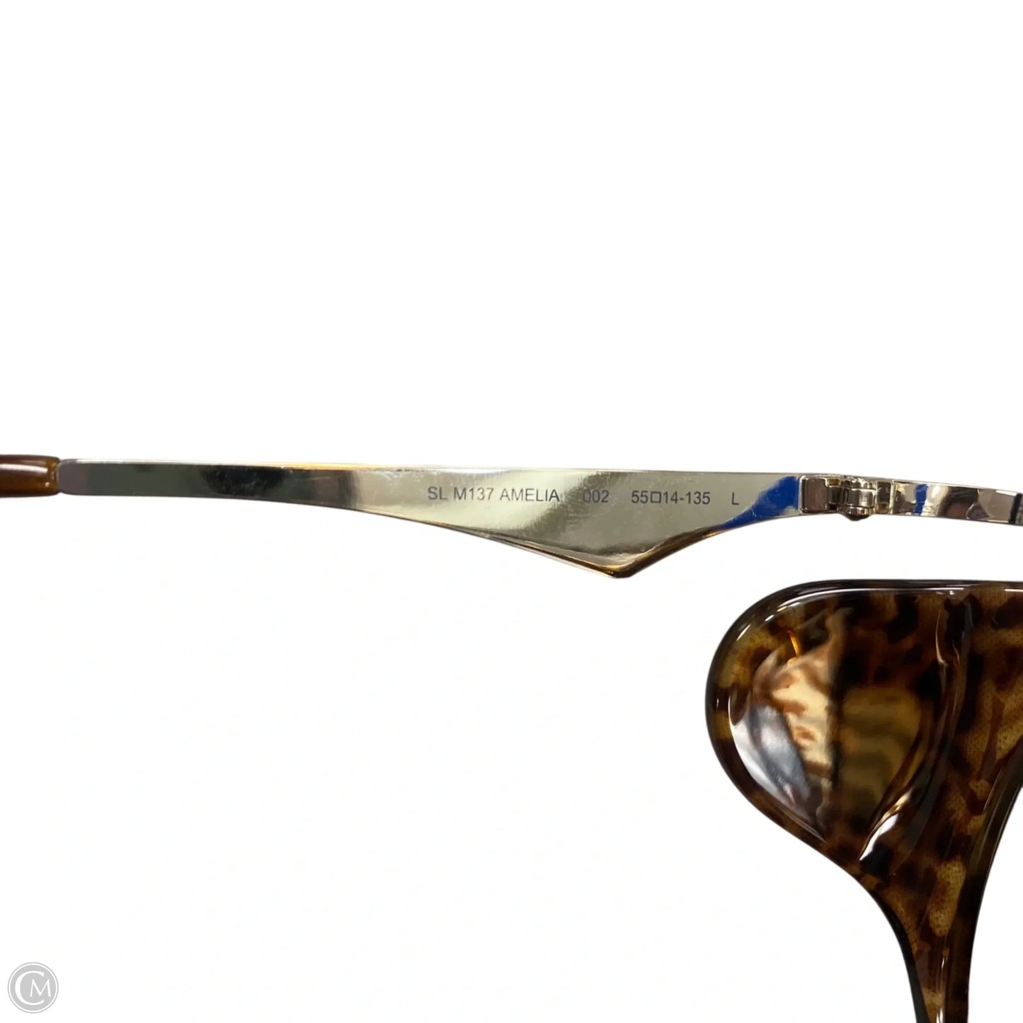 Sunglass Case Luxury Designer By Yves Saint Laurent
