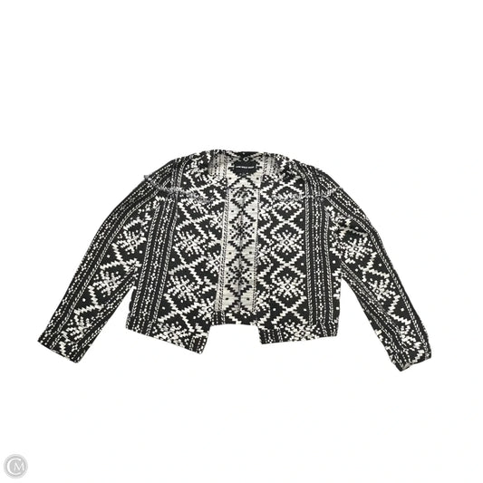 Jacket Other By Who What Wear In Black & Cream, Size: L