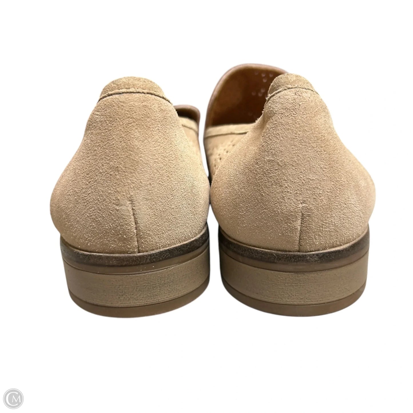 Shoes Flats By Clarks In Tan, Size: 11