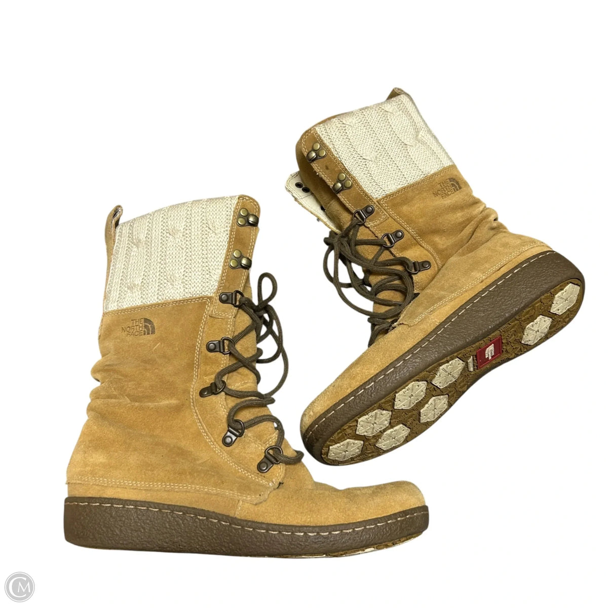 Boots Western By The North Face In Tan, Size: 8