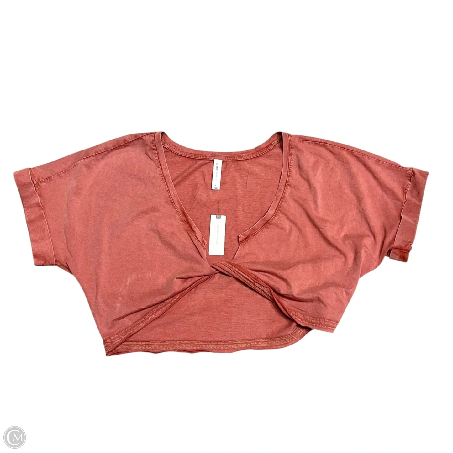 Athletic Top Short Sleeve By Daily Practice By Anthropologie In Orange, Size: L
