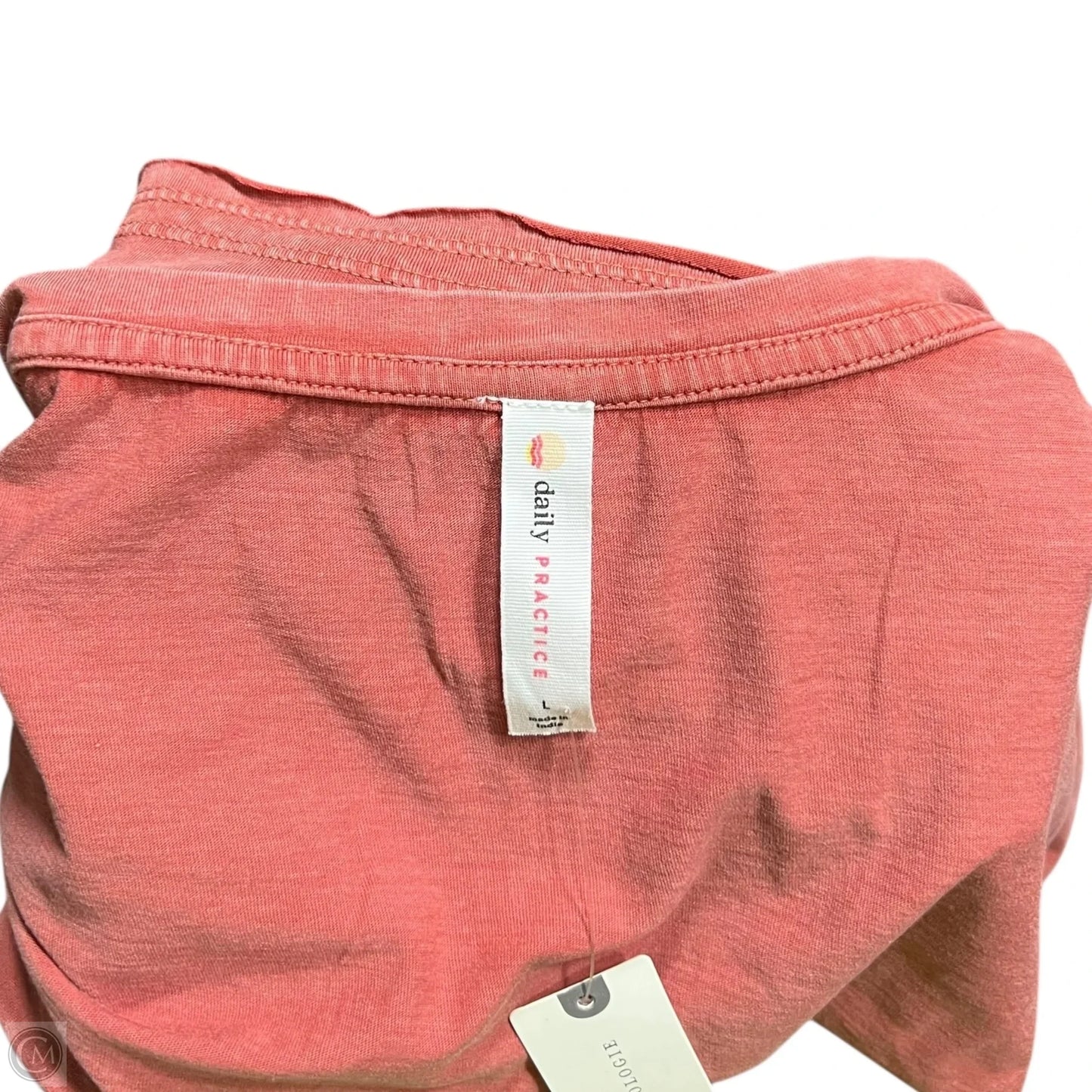 Athletic Top Short Sleeve By Daily Practice By Anthropologie In Orange, Size: L
