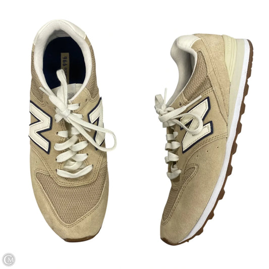 Shoes Sneakers By New Balance In Cream & Tan, Size: 8