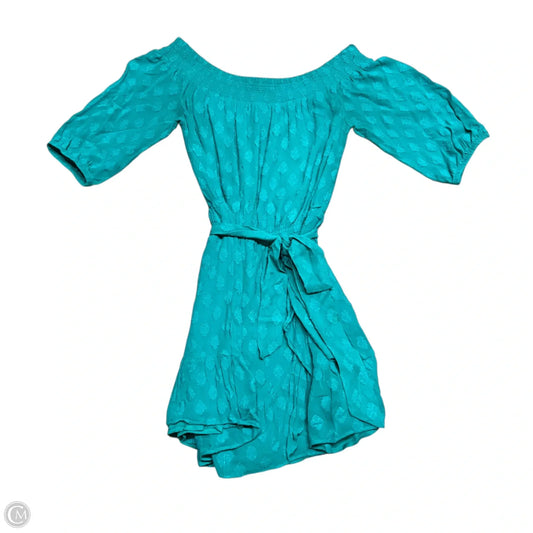 Romper Designer By Lilly Pulitzer In Teal, Size: Xs