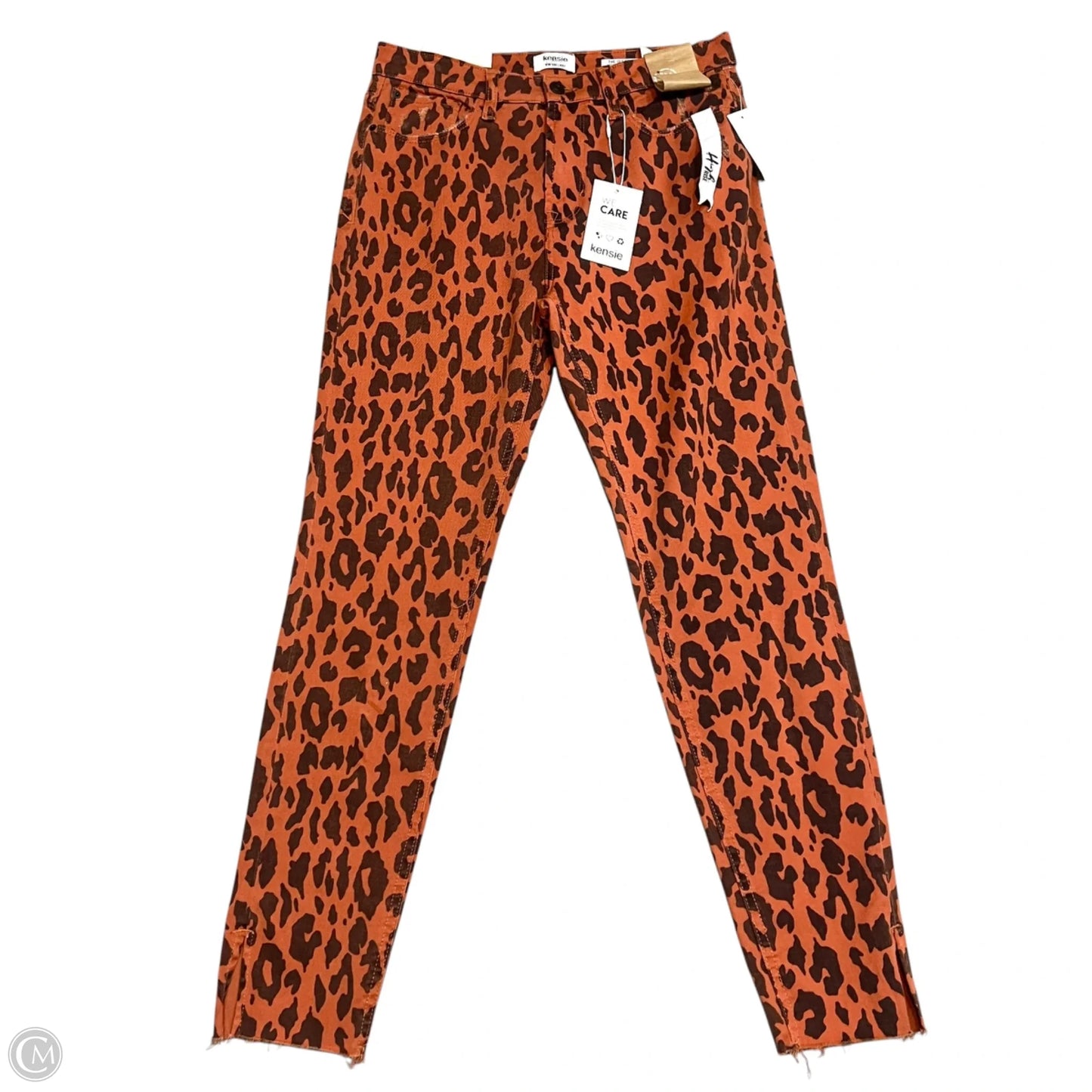 Jeans Skinny By Kensie In Leopard Print, Size: 6