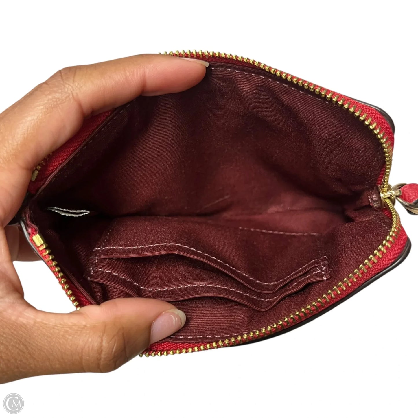 Wristlet Designer By Coach, Size: Small