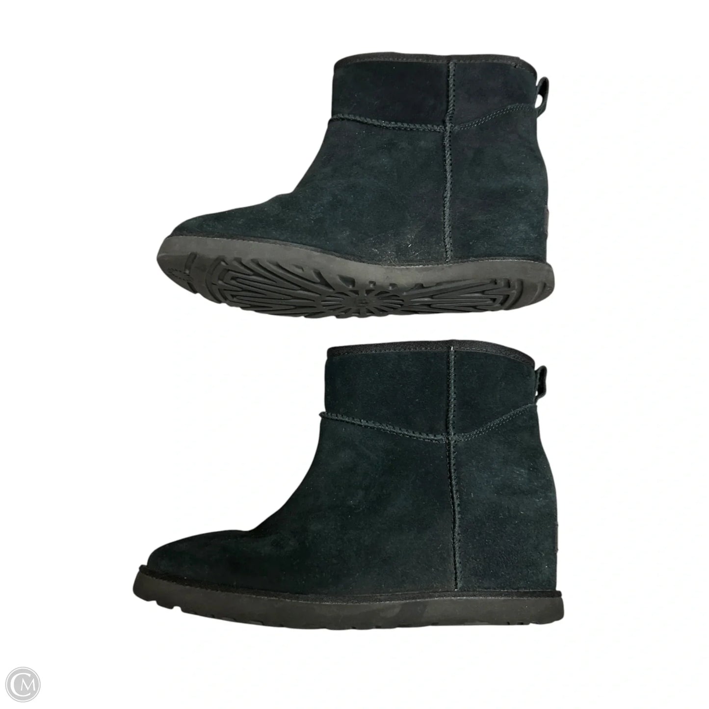 Boots Designer By Ugg In Black, Size: 9