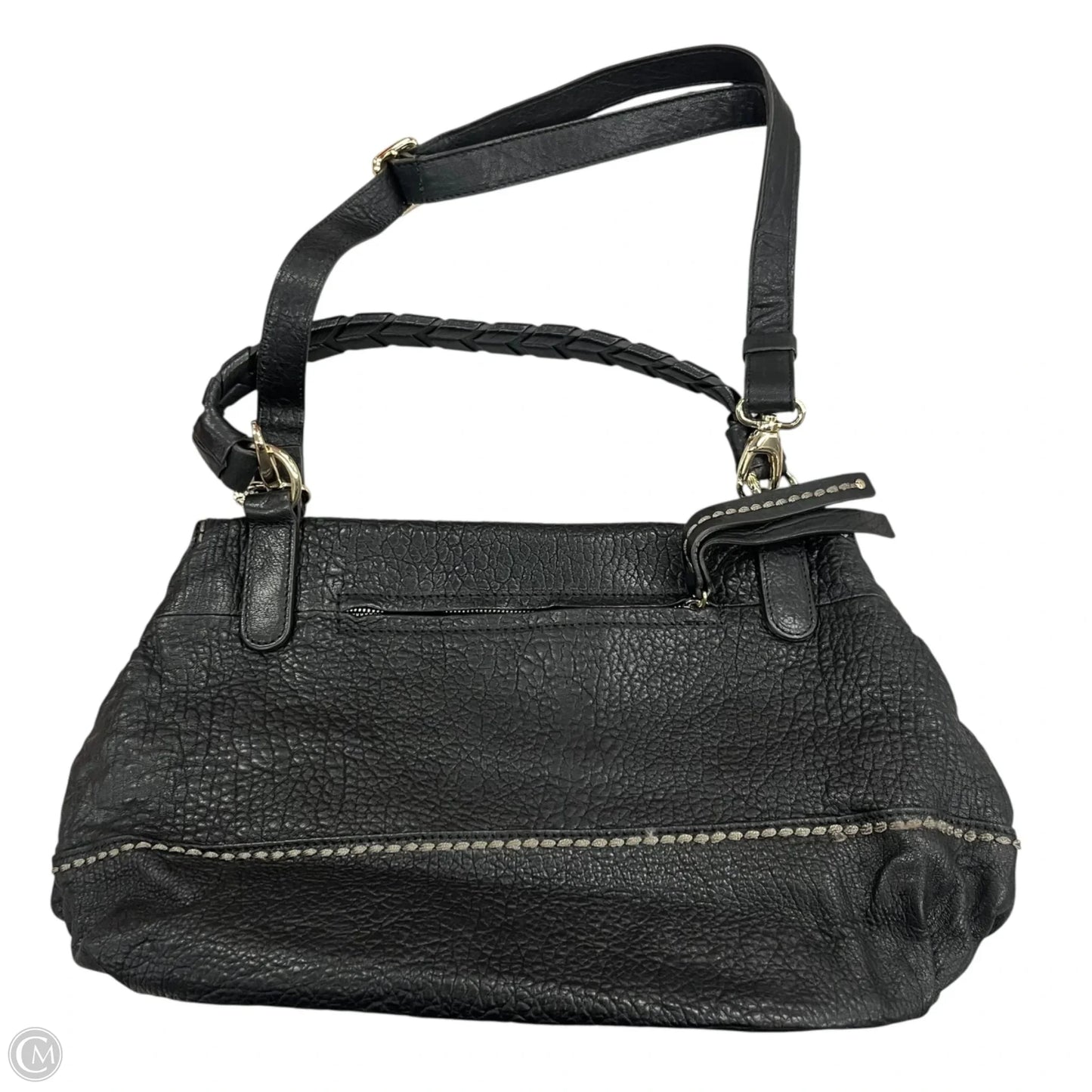 Handbag Leather By Plinio Visona, Size: Large