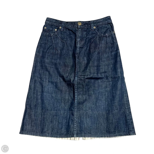 Skirt Designer By Marc By Marc Jacobs In Blue Denim, Size: 0