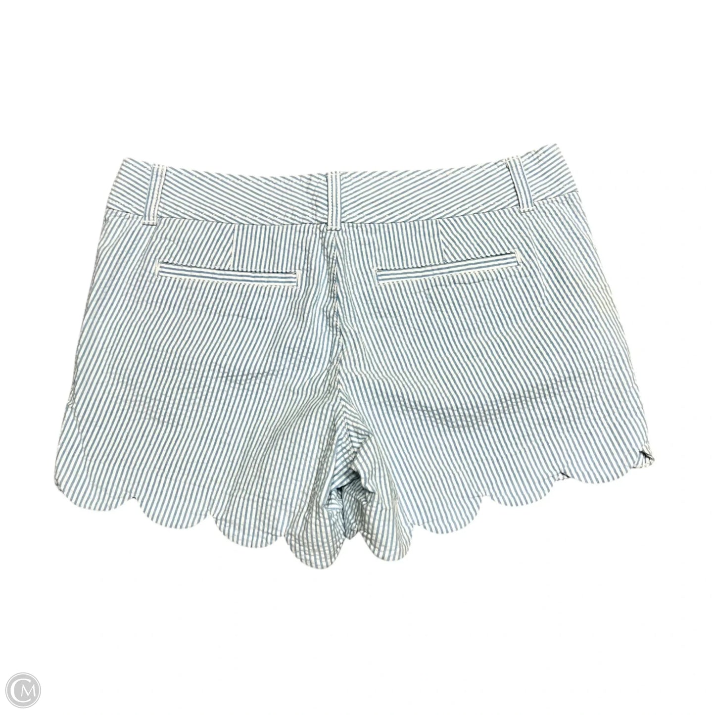 Shorts Designer By Lilly Pulitzer In Blue & White, Size: 6
