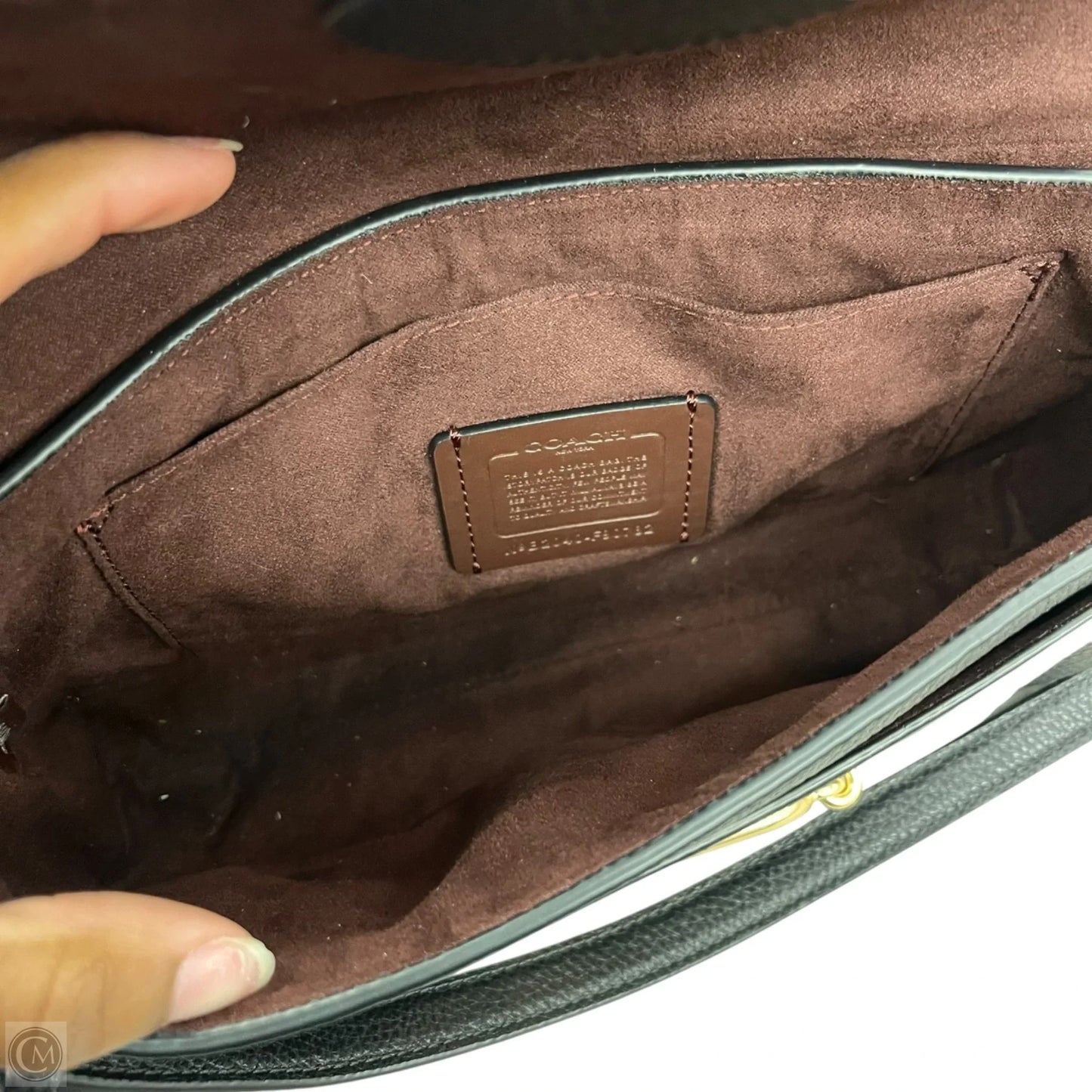 Crossbody Designer By Coach, Size: Small