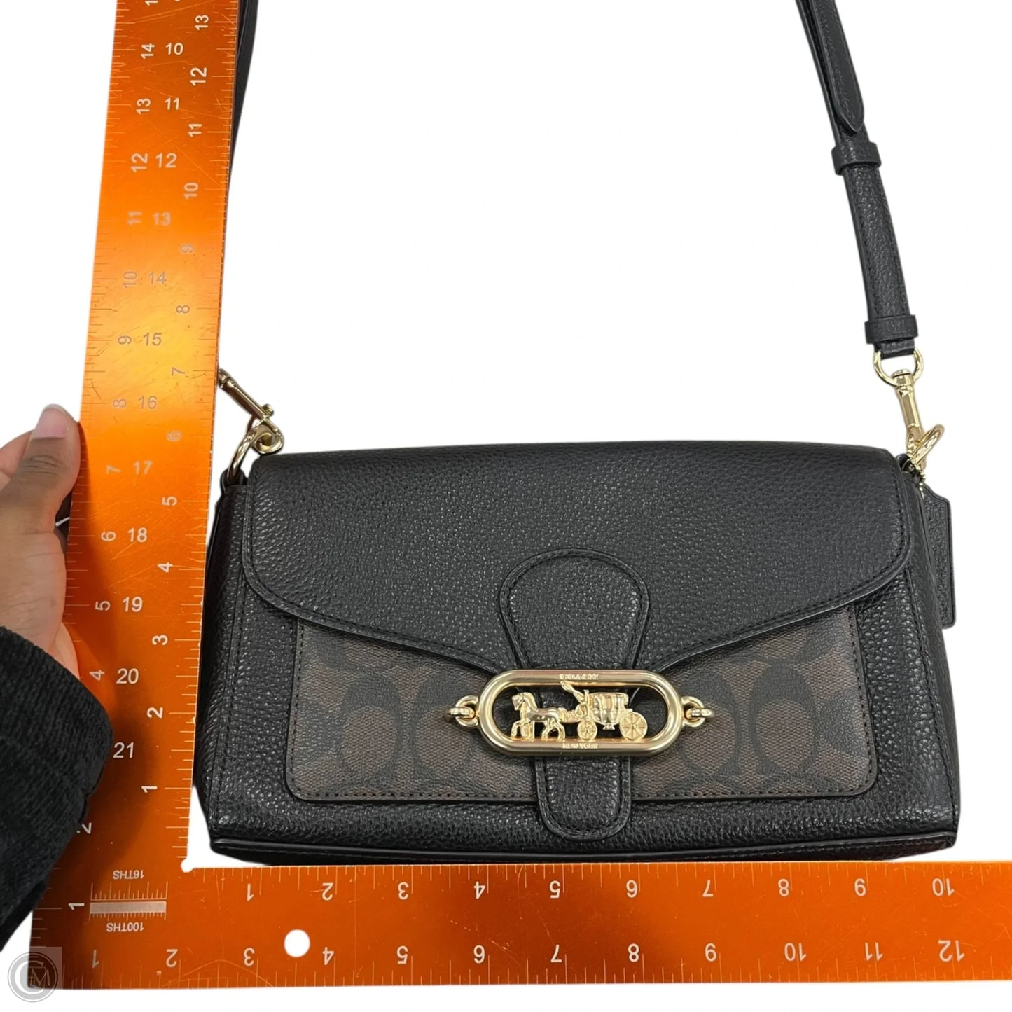 Crossbody Designer By Coach, Size: Small