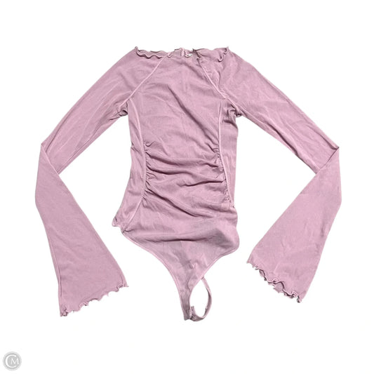 Bodysuit By Free People In Mauve, Size: S