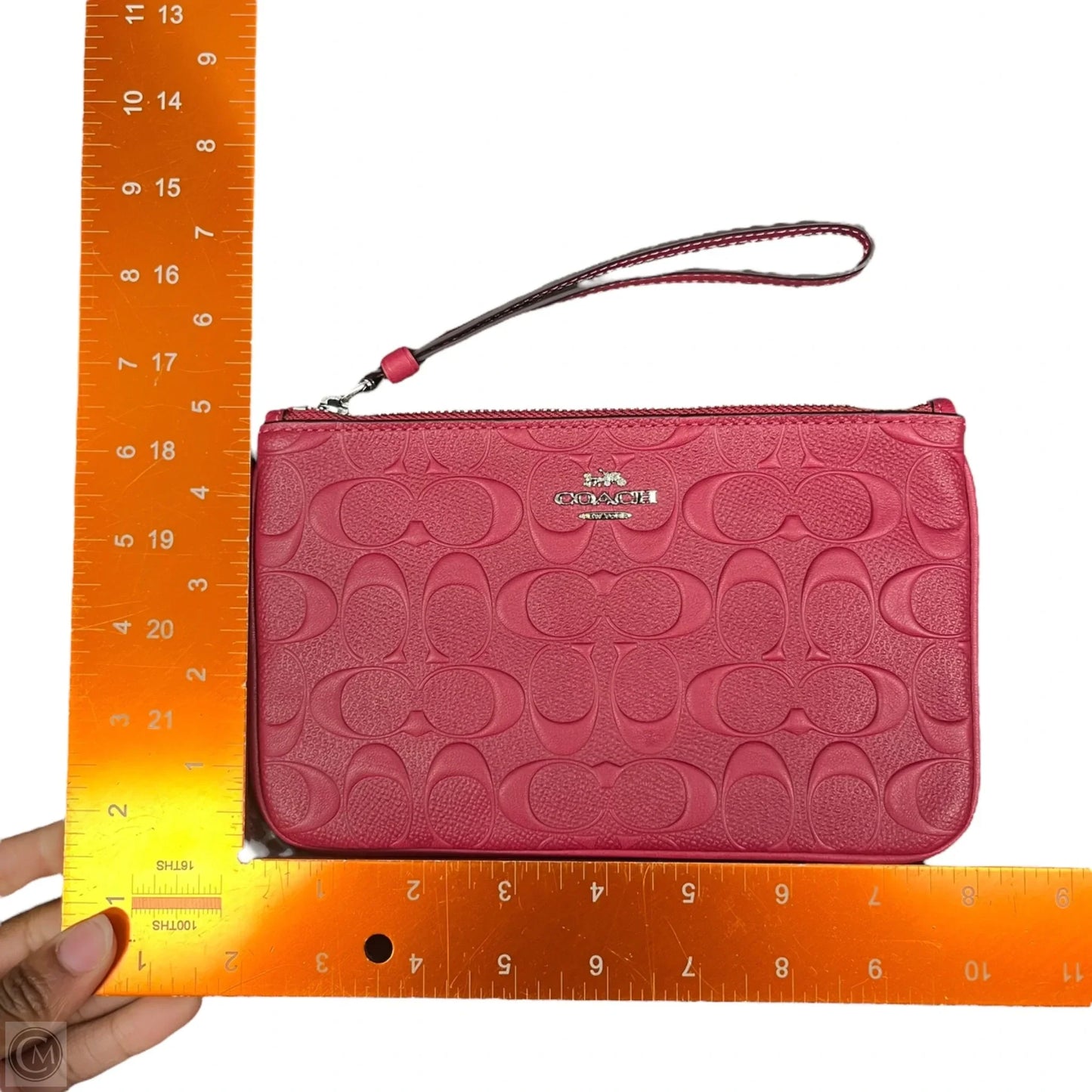 Wristlet Designer By Coach, Size: Medium