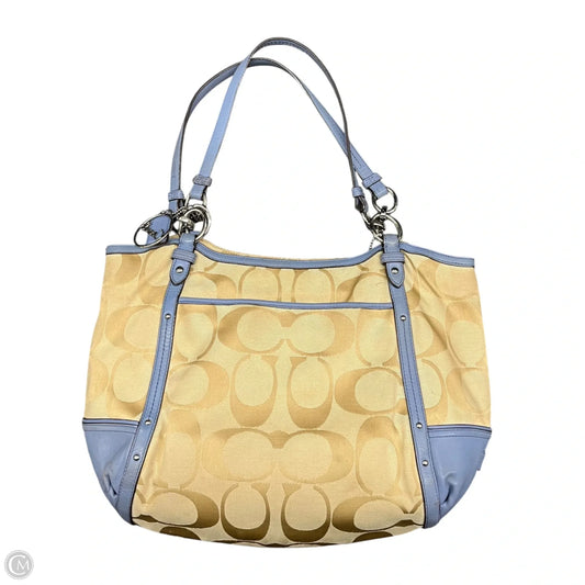 Handbag Designer By Coach, Size: Medium