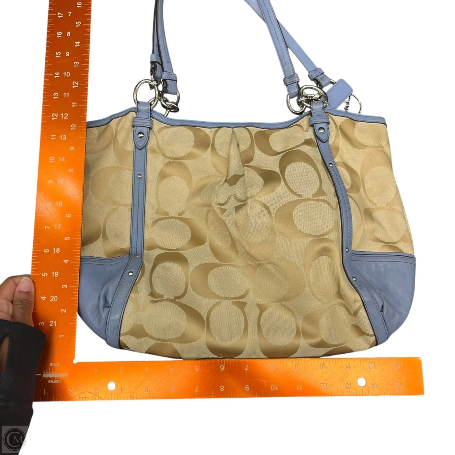 Handbag Designer By Coach, Size: Medium