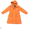 Coat Raincoat By Talbots In Orange, Size: Xs