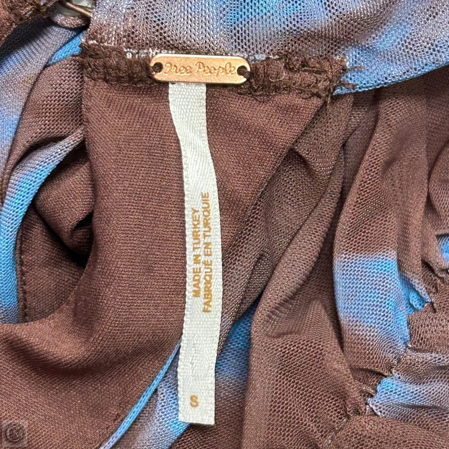 Skirt Set 2pc By Free People In Blue & Brown, Size: S