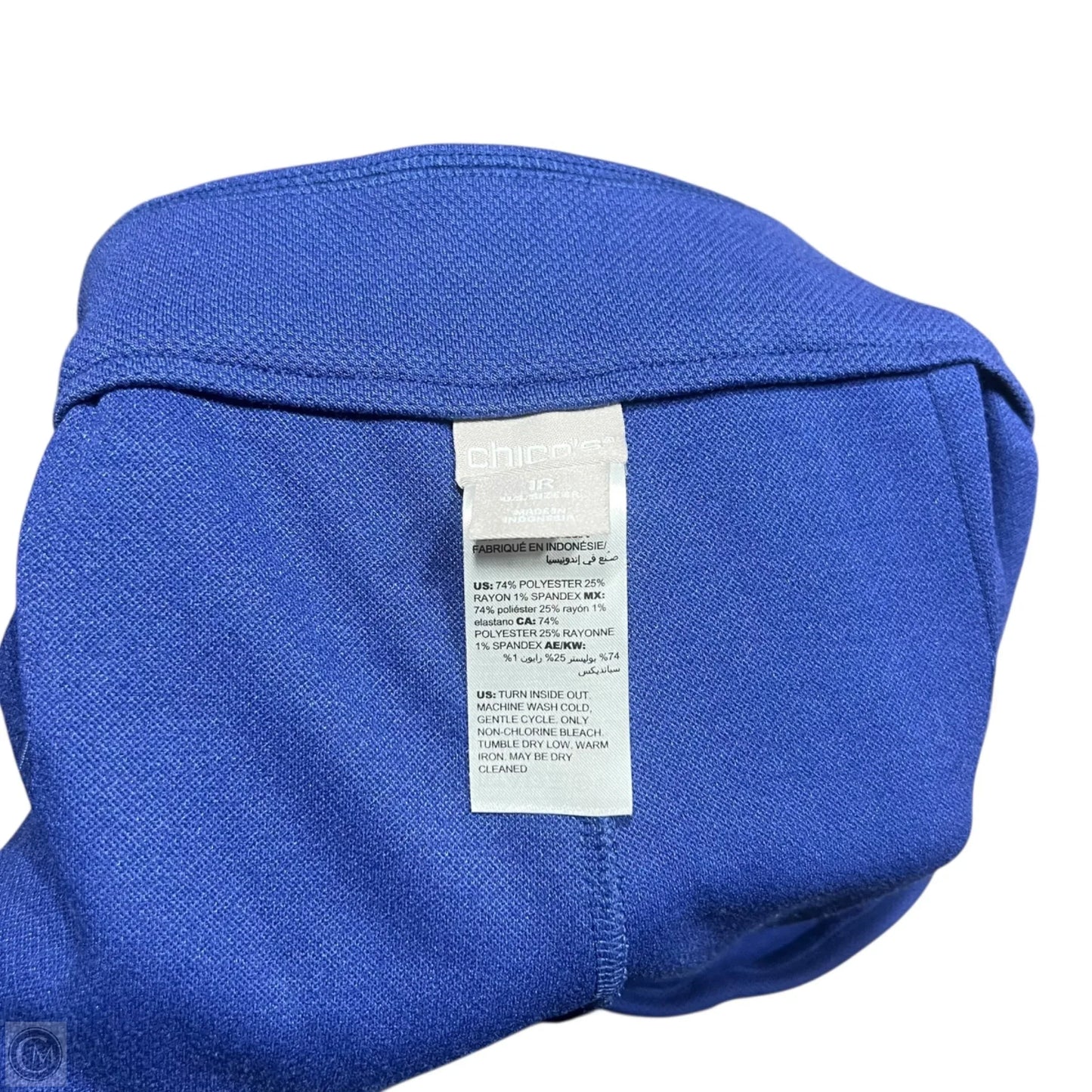 Pants Dress By Chicos In Blue, Size: 8