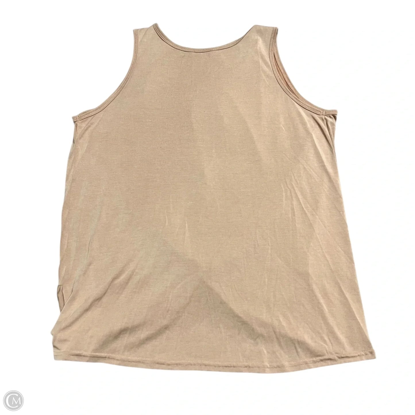 Top Sleeveless By She + Sky In Tan, Size: M