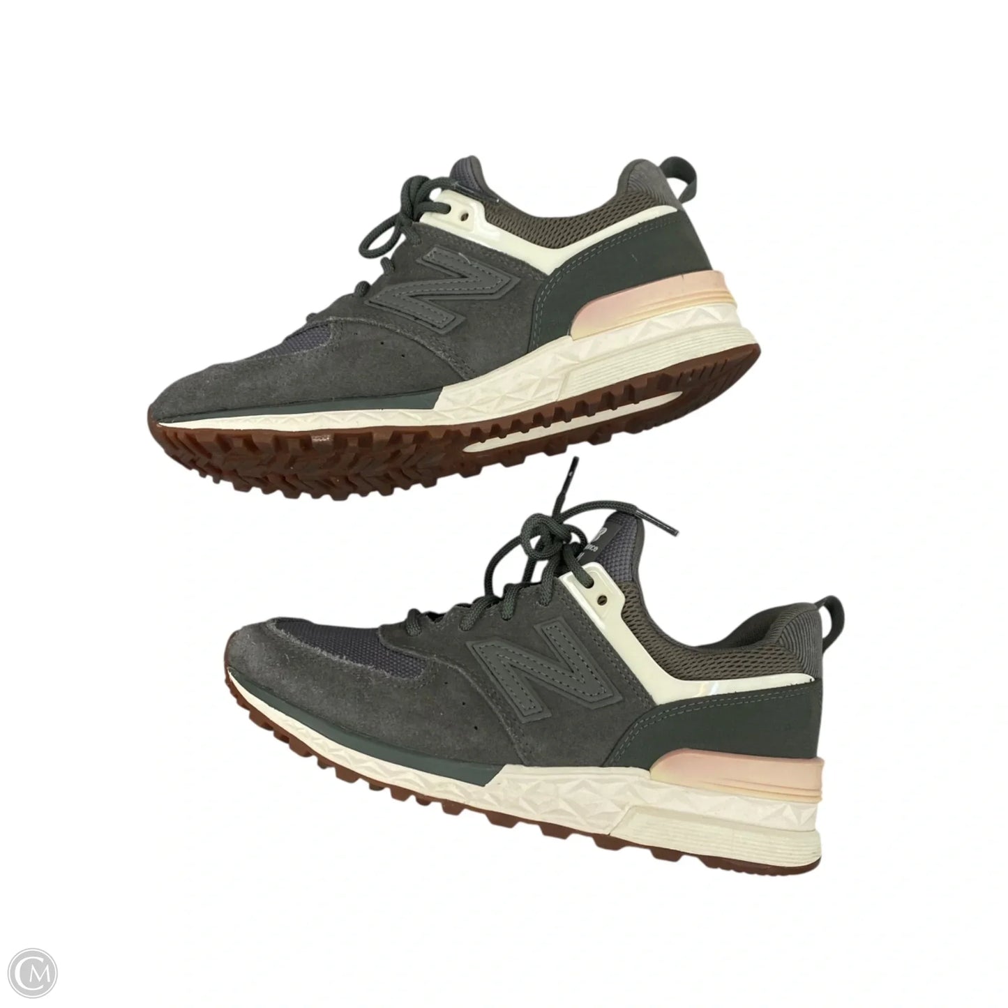 Shoes Sneakers By New Balance In Green, Size: 6