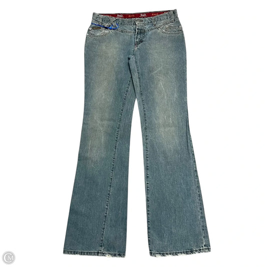Jeans Luxury Designer By Dolce And Gabbana In Blue Denim, Size: 8