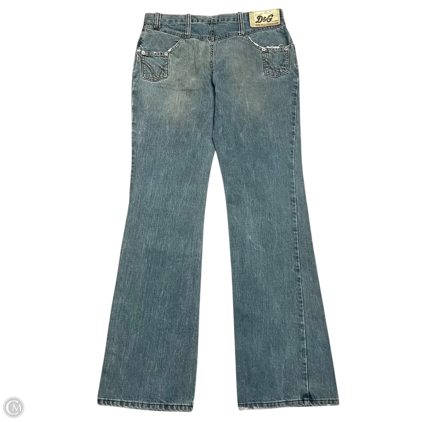 Jeans Luxury Designer By Dolce And Gabbana In Blue Denim, Size: 8