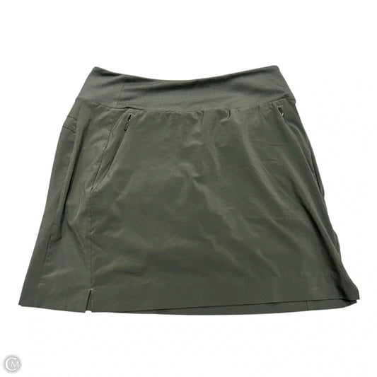 Athletic Skort By Athleta In Green, Size: 2