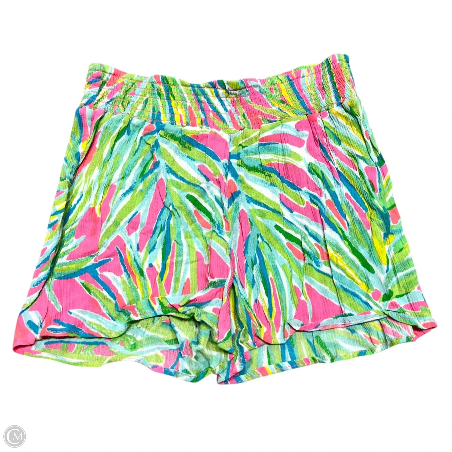 Shorts Designer By Lilly Pulitzer In Blue & Green, Size: 0