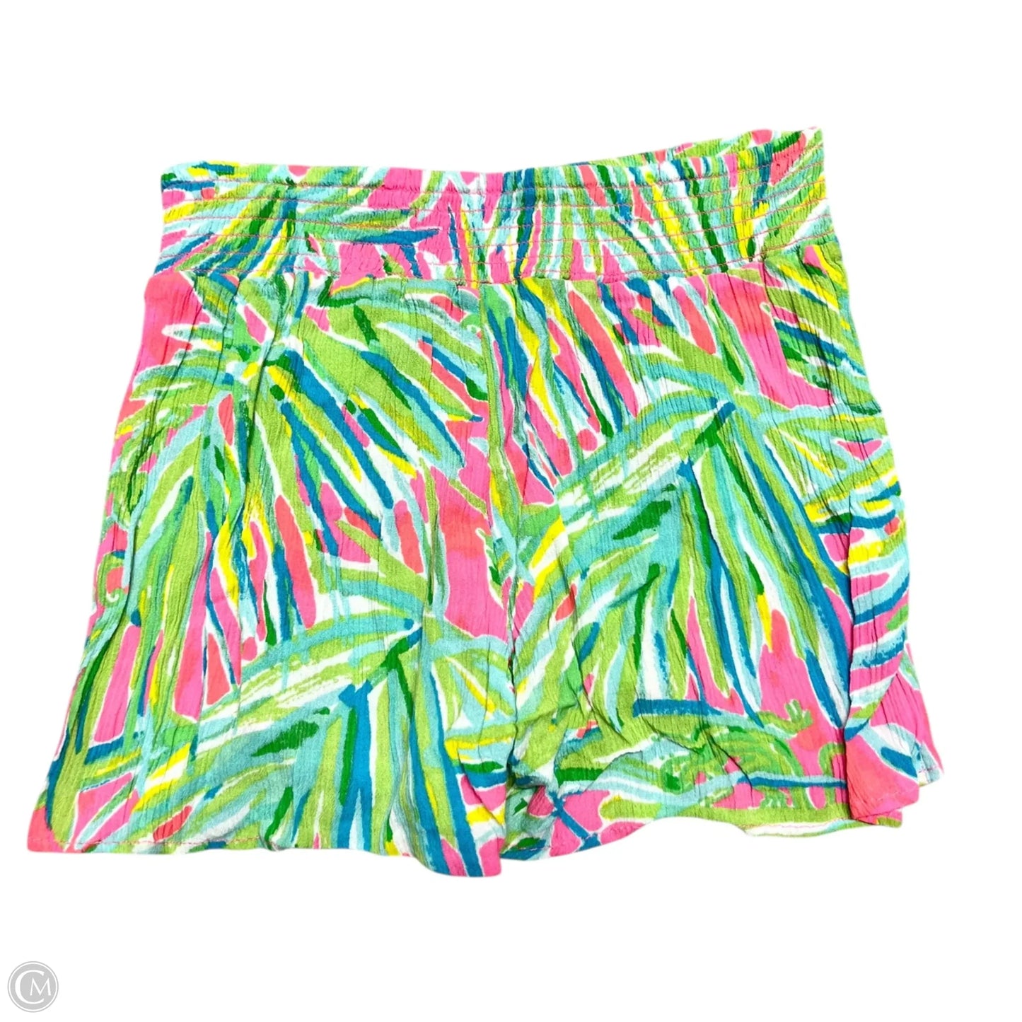 Shorts Designer By Lilly Pulitzer In Blue & Green, Size: 0