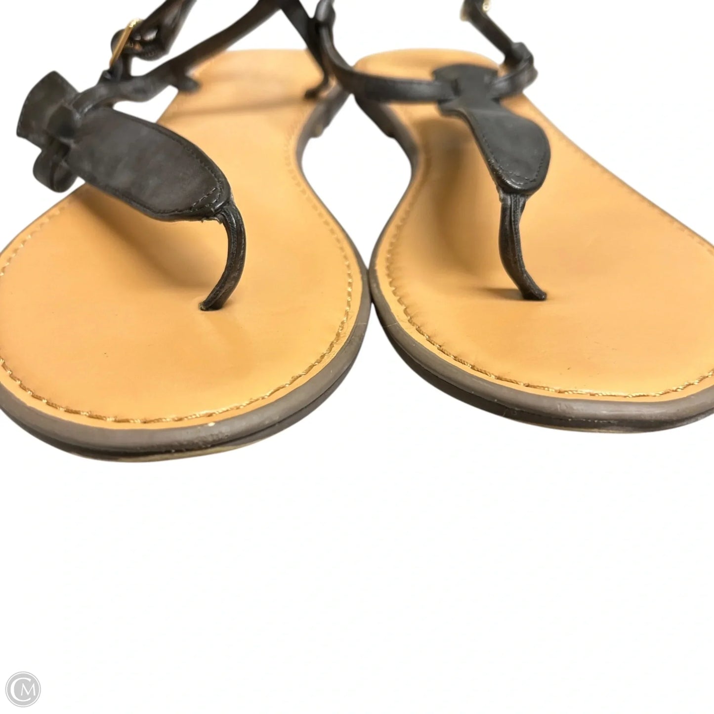 Sandals Flats By J. Crew In Black, Size: 10